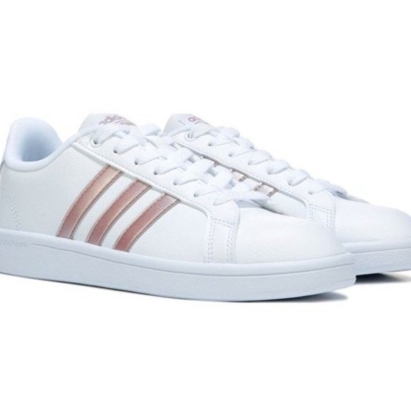 adidas Other - Adidas White and Rose Gold Sneakers
